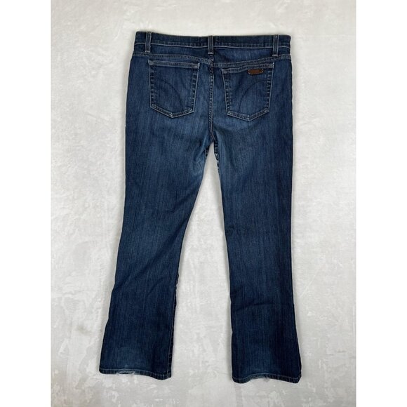 Joes Jeans Women's Size 31 Blue Denim Petite Fit Bootcut Stretch - Picture 9 of 13